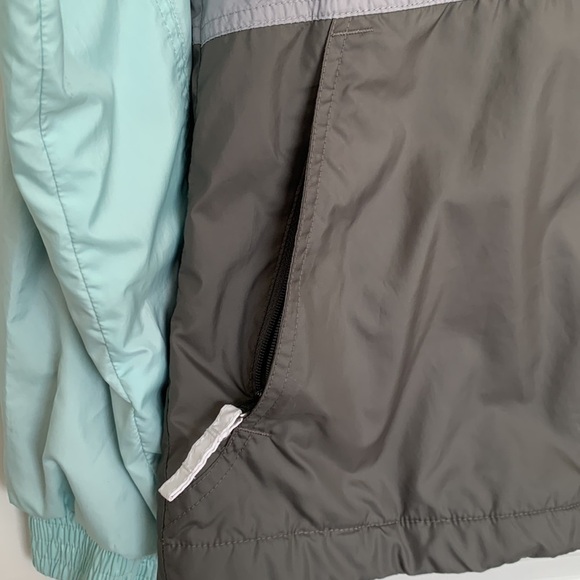 Columbia Women’s Colorblock Fleece Lined Full Zip Jacket Light Green/Grey S - Picture 5 of 7